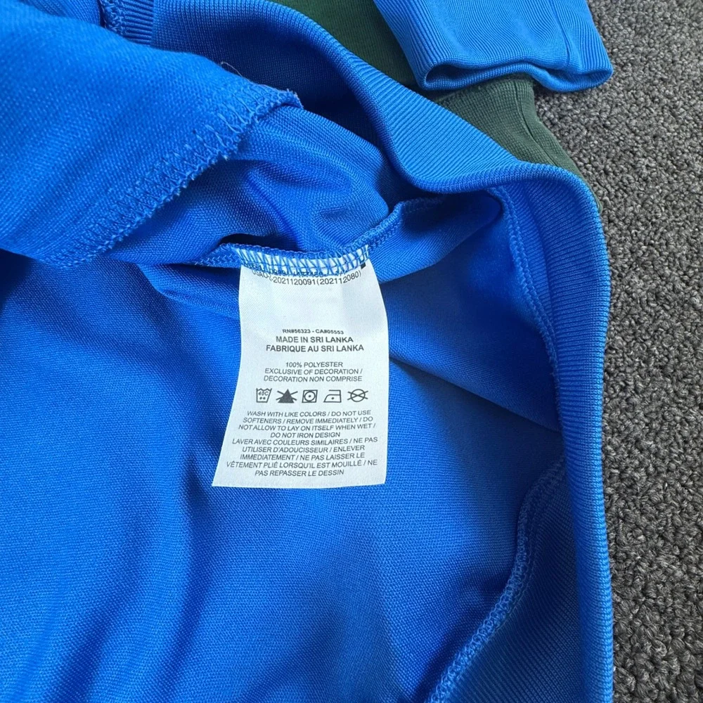 Nike Dri-FIT Mens XXL Slim Fit Track Jacket Blue Full Zip M Logo DA5474-480